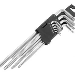 BikeMaster 9-Piece Security Wrench Set & Holder -MotoFix Store 9 piece security wrench set holder long