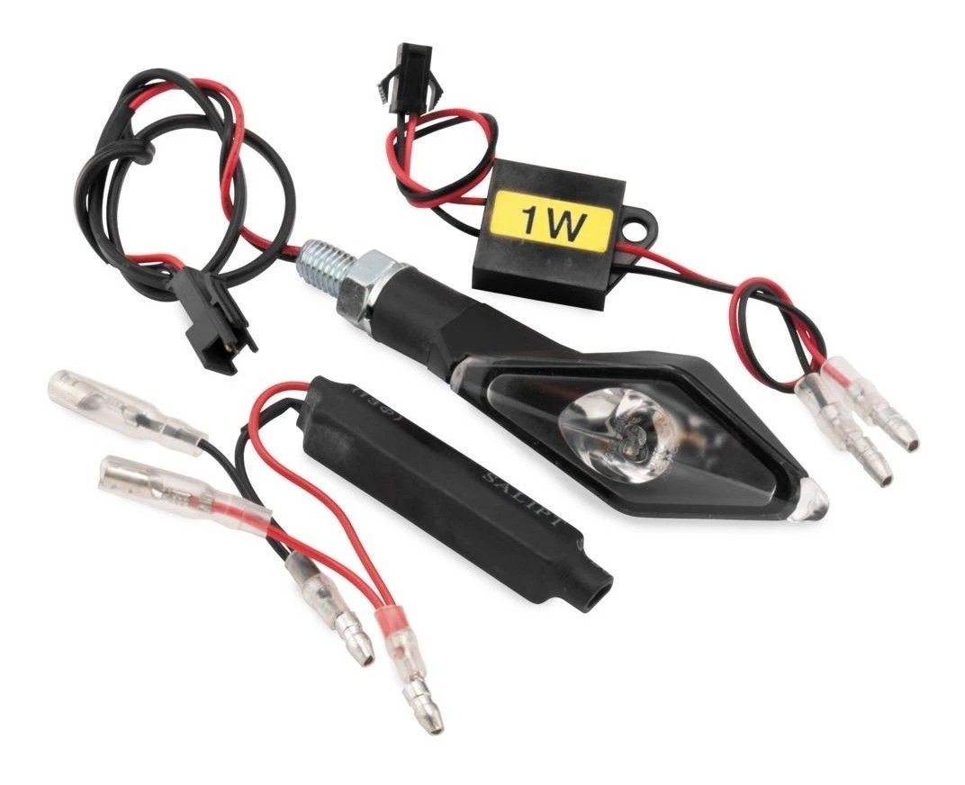 BikeMaster Alien Angle LED Turn Signals With Resistors 3 BikeMaster Alien Angle LED Turn Signals With Resistors