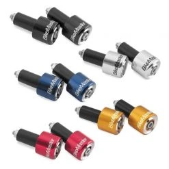 BikeMaster Anodized Aluminum Billet Bar Ends -MotoFix Store bike master anodized aluminum billet bar ends