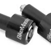 BikeMaster Anodized Aluminum Billet Bar Ends -MotoFix Store bike master anodized aluminum billet bar ends black