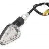 BikeMaster Arrow Head LED Turn Signals -MotoFix Store bike master arrow head led turn signals black