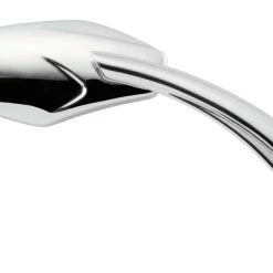 BikeMaster Custom Scythe Mirrors -MotoFix Store bike master custom scythe mirrors chrome spear stem