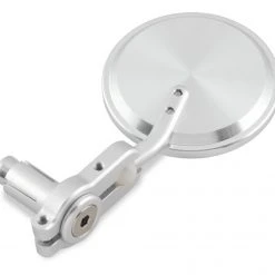 BikeMaster DC Folding Bar End Mirrors -MotoFix Store bike master dc folding bar end mirrors silver