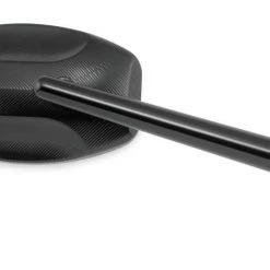 BikeMaster Lined Oval Tube Mirrors