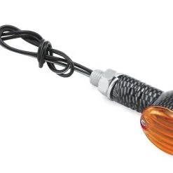 BikeMaster Mini-Stalk Turn Signals 20 BikeMaster Mini-Stalk Turn Signals -MotoFix Store bike master mini stalk turn signals carbon amber 1