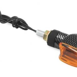 BikeMaster Mini-Stalk Turn Signals 21 BikeMaster Mini-Stalk Turn Signals -MotoFix Store bike master mini stalk turn signals carbon amber 2