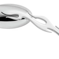 BikeMaster Old School Flame Mirrors -MotoFix Store bike master old school flame mirrors chrome