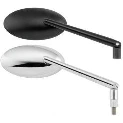 BikeMaster Old School Tube Mirrors -MotoFix Store bike master old school tube mirror