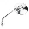 BikeMaster Round Stainless Mirror -MotoFix Store bike master round stainless mirror