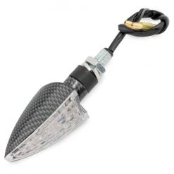 BikeMaster Spear LED Turn Signals -MotoFix Store bike master spear led turn signals carbon