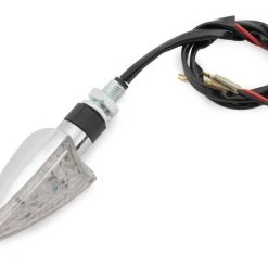 BikeMaster Spear LED Turn Signals -MotoFix Store bike master spear led turn signals chrome