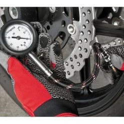 BikeMaster Tire Gauge With Hose -MotoFix Store bike master tire gauge with hose 1