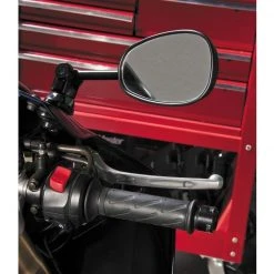 BikeMaster Universal Fairing Mounted Mirror 10 BikeMaster Universal Fairing Mounted Mirror -MotoFix Store bike master universal fairing mounted mirrors oval 1