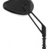 BikeMaster Wedge Stem Mini Teardrop Mirror -MotoFix Store bike master wedge stem mini teardrop mirrors black